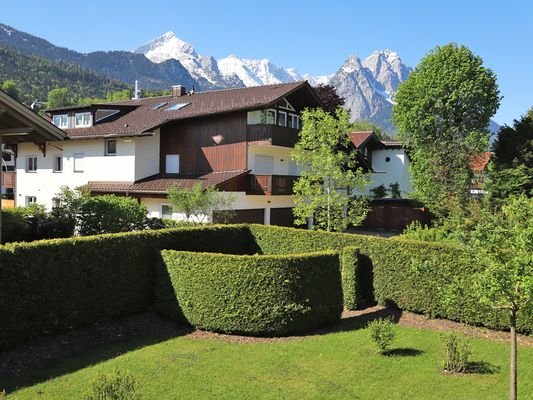 Grandioser Blick auf die Alpspitze