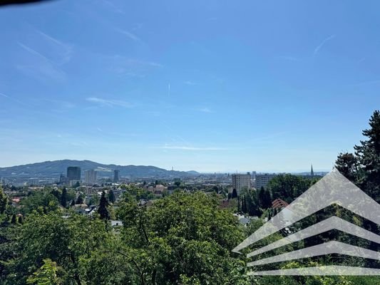 Stadtblick von der Terrasse