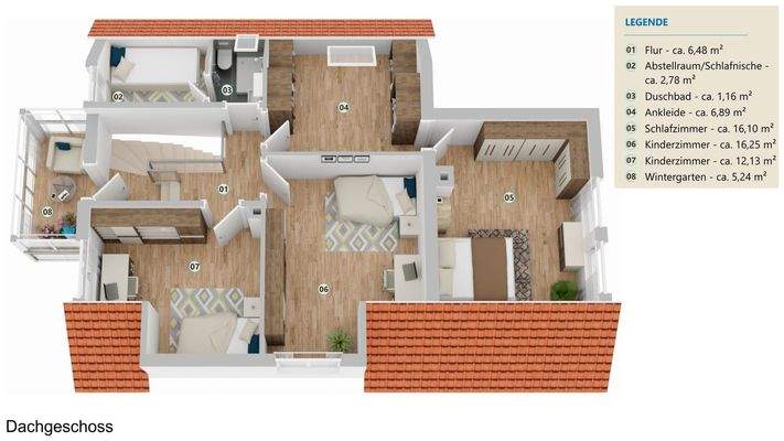 Grundriss DG (Abb. ähnlich)