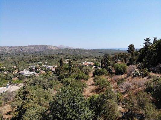Kreta, Neo Chorio: Panoramagrundstück im Apokoronas zu verkaufen
