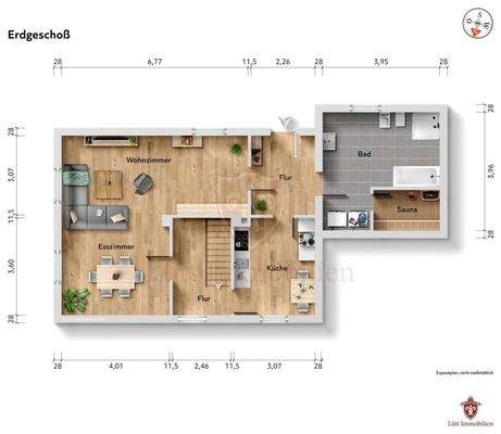 Grundriss Erdgeschoß