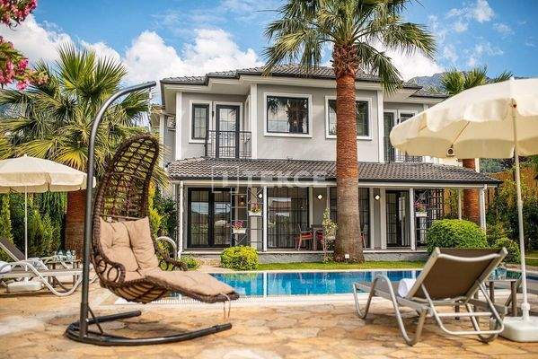 Home with Pool Suitable for Short-Term Rentals in Ölüdeniz Fethiye