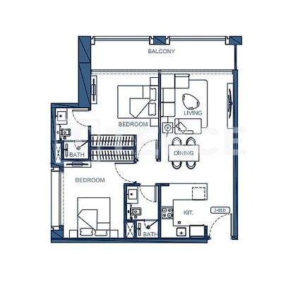 Apartments with Flexible Payments Until Delivery in Al Jaddaf Dubai