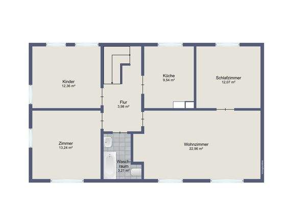 Grundriss Obergeschoss