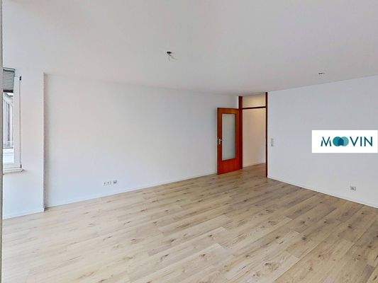 Ansicht I: Wohn - und Essbereich