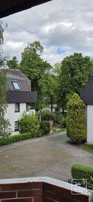 Blick vom Balkon