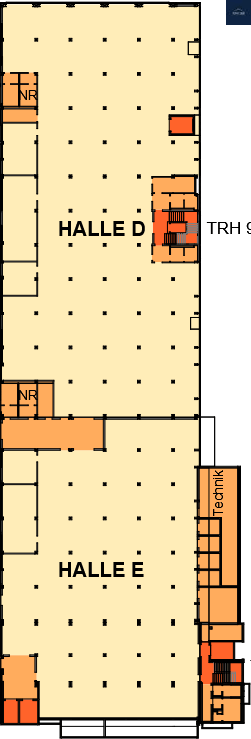 Ludwigsburg Halle, Ludwigsburg Hallenfläche