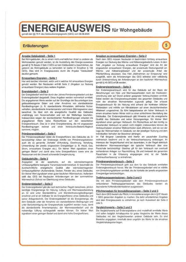 Energieausweis gültig bis 07.03.2034