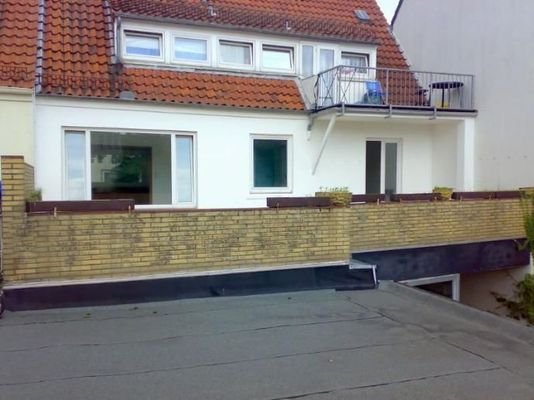 Dachterrasse und Balkon