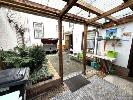 Geschützter Aufenthalt im Freien