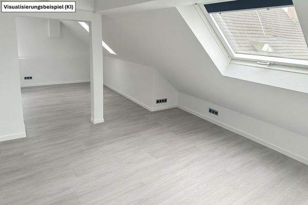 Fiktive Renovierung Dachgeschoss