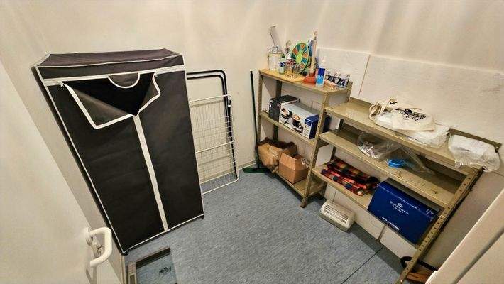 KG-Abstellraum in der Wohnung