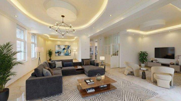 Wohnbereich (visualisiert)