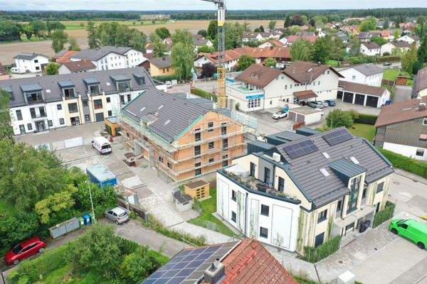 Stand der aktuellen Bebauung