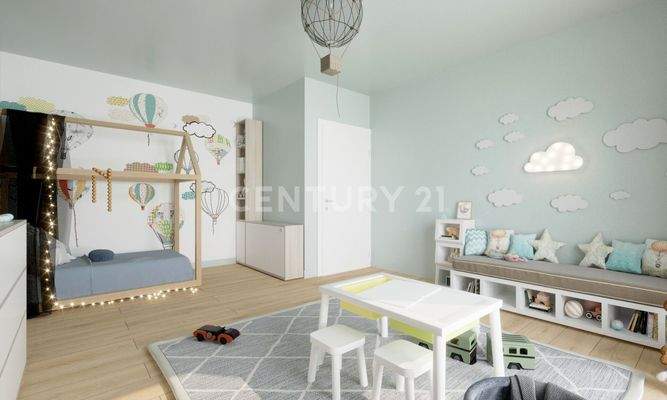 OG Kinderzimmer Visualisierung