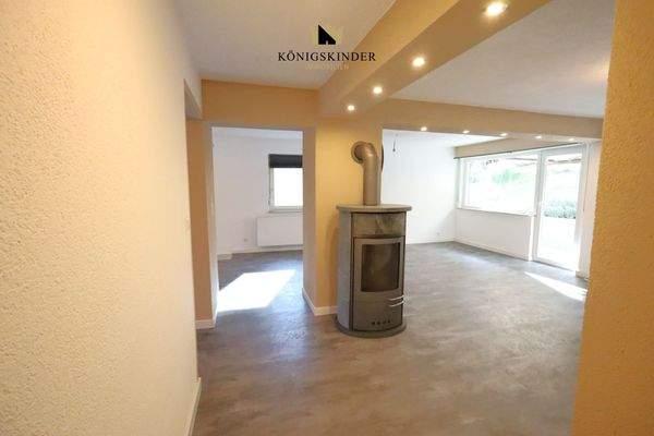 Der erste Blick - der Ofen heizt schön ein...