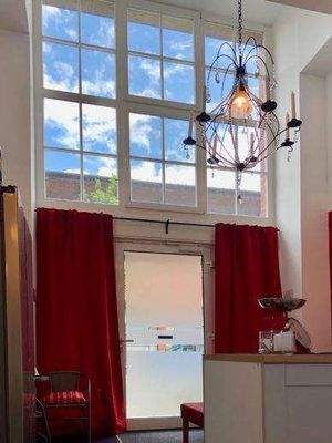 ...mit Blick in den Himmel...