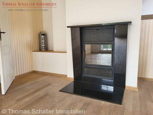 Kamin im Wohnzimmer 1.OG 