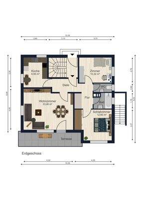 Grundriss Erdgeschoss