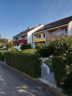 Außenansicht Grillenweg zum Garten