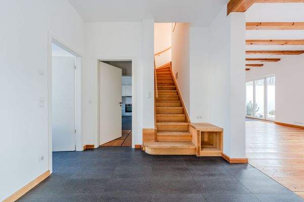 Staircase to the first floor