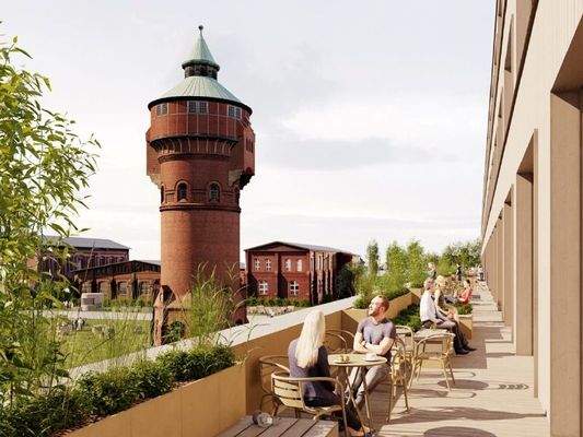 Visualisierung Terrasse