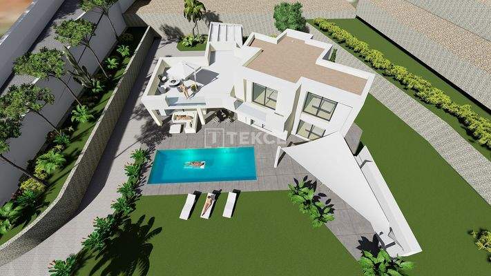 Elegant Sea View Home with Pool in Calpe Alicante