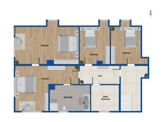 Grundriss Dachgeschoss