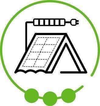 Inklusive Photovoltaikvorrüstung