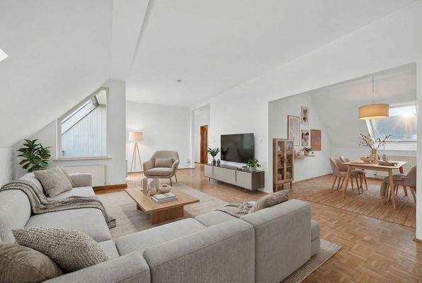 Visualisierung Wohnzimmer