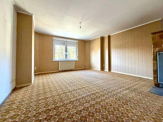 Wohnzimmer im Dachgeschoss