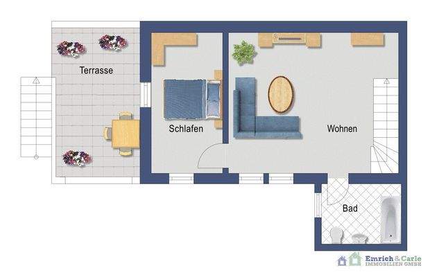 Grundriss Hauptgebäude OG