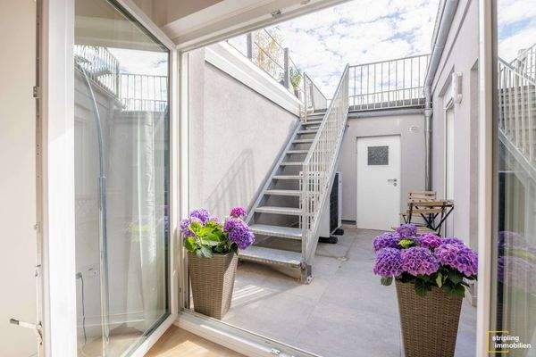 Ausgang Dachterrasse