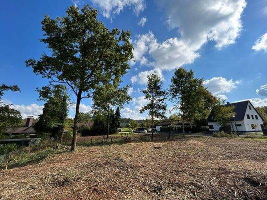 Von der Westseite in Richtung Osten