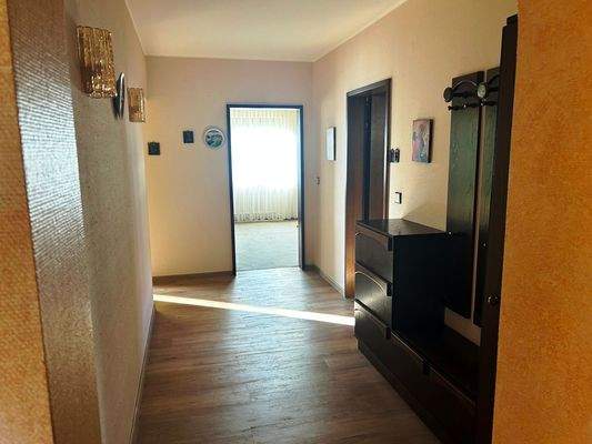 Flur mit Zugang zu den Schlafzimmern