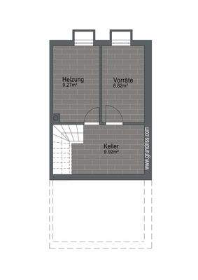 Grundriss Keller