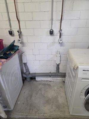 WM-Anschluss im Keller