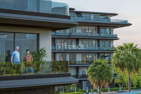 Elegant Apartments 500 M from the Sea in Alanya