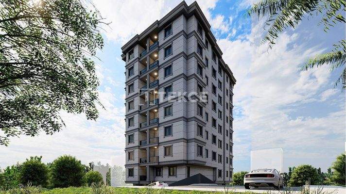Flats 400 m from the Metro in İstanbul Eyüpsultan