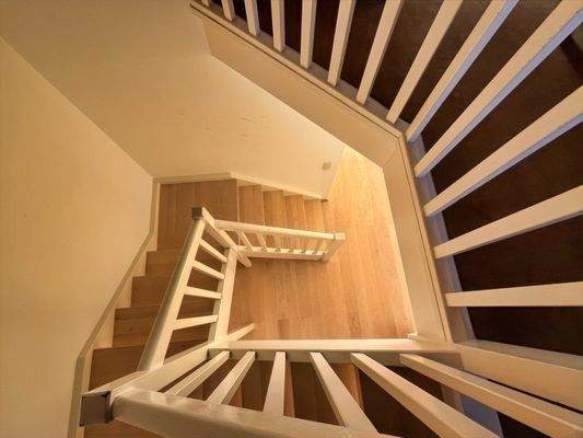 Luftige Wendeltreppe