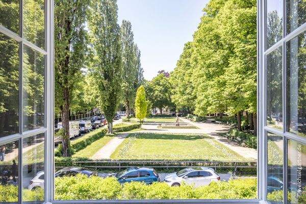 Ausblick über den Platz