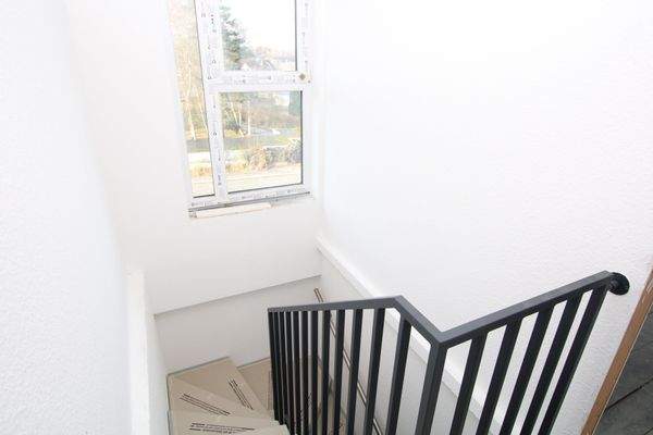 neues Treppenhaus vorne