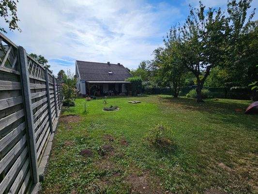 Garten Ansicht auf Haus 2