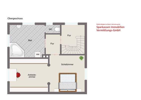 Grundriss Obergeschoss