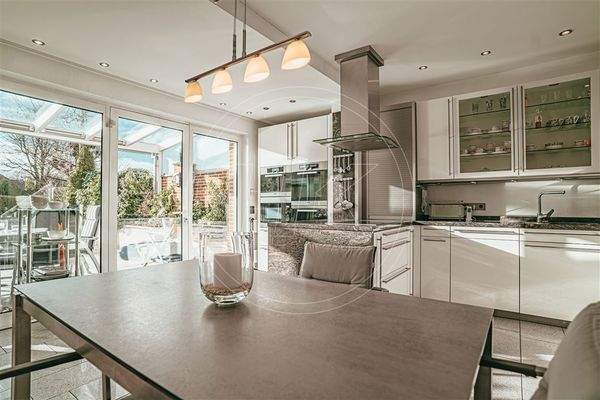 Die hochwertige Einbauküche