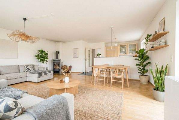 Wohnzimmer visualisiert