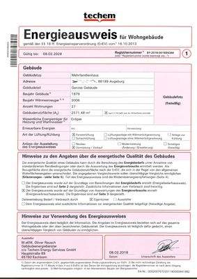 Energieausweis