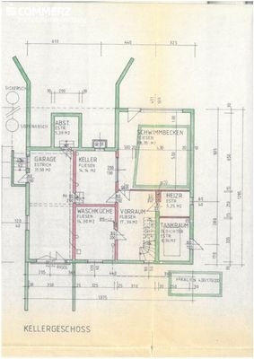 Plan Kellergeschoss