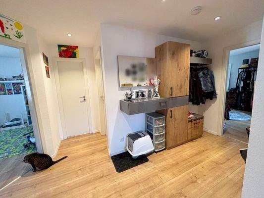 seitliche Fluransicht