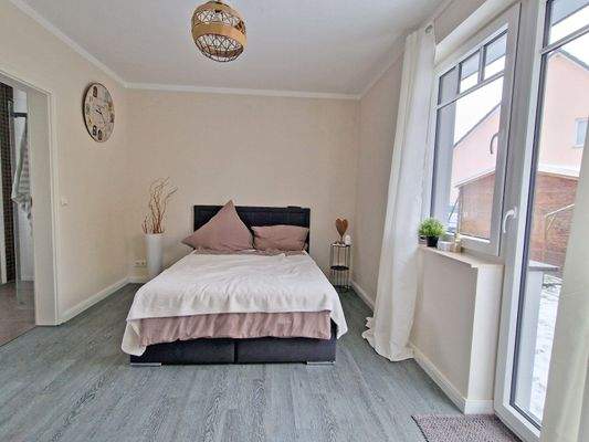 Schlafzimmer im Erdgeschoss